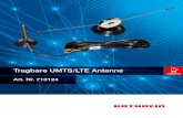 Tragbare UMTS/LTE Antenne -   COMMUNICATION Tragbare UMTS/LTE Antenne Art. Nr. 710124 MOBILE COMMUNICATION