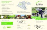 Kulinarische Regiotour auf dem Fahrrad - Ringhotel Zum Kreuz ALB-GUIDE Title Flyer Alb Guide Author