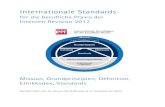 Internationale Standards - DIIR ... Internationale Standards f£¼r die berufliche Praxis der Internen