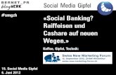 Social Media Gipfel Juni 2012 Raiffeisen Cashare Handout