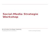 Social Media Strategie Workshop