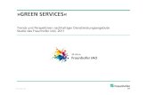 Green Services: Trends und Perspektiven nachhaltiger Dienstleistungsangebote (Studie des Fraunhofer IAO, 2011)