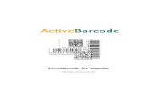 ActiveBarcode fr   2016, 2013, 2010, 2007 Barcode Grafiken in Tabellen.....33 Excel 97, 2000, XP, 2003 Barcode Grafiken in Tabellen