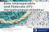Interoperable IT-Infrastruktur f¼r die ¶ffentliche Verwaltung