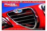 100 JAHRE ALFA ROMEO - auto motor und sport 100 Jahre Alfa Romeo ALFA ROMEO HISTORIE W ir mssen Autos bauen, die Leidenschaften we-ckenâ€œ, forderte Alfa-Chef Giovanni Razelli
