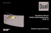 Portables Stereo DAB+/UKW-Digitalradio DAB 15 ... Portables Stereo DAB+/UKW-Digitalradio DAB 15 Bedienungsanleitung