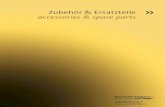 Zubeh¶r & Ersatzteile / accessories & spare parts