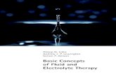 Basic Concepts of Fluid and Electrolyte Therapy