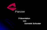 Panzer Pr¤sentationvon Dominik Schuster Dominik Schuster