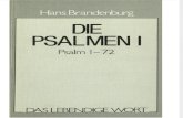 Das lebendige Wort - Band 13 - Die Psalmen 1-72