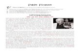 Pablo Picasso - tgscz- Pablo Picasso wurde am 25. Oktober 1881 in Mأ،laga (Spanien) gebo-ren. 1884 und