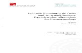 PolitischeStimmunginderFreien undHansestadtHamburg ... WiSo-HH Working Paper Series Working Paper No.