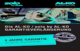 Die AL-KO / solo by AL-KO GARANTIEVERLأ„NGERUNG die al-ko / solo by al-ko garantieverlأ„ngerung 4 jahre