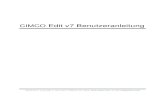 CIMCO Edit v7 Benutzeranleitung CIMCO Edit v7 beinhaltet DNC-Funktionen, die dem Anwender die Mأ¶glichkeit