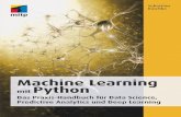 Machine Learning mit Python - mitp-Verlag Inhaltsverzeichnis 7 4.1.2 Fehlende Werte ergأ¤nzen . . .