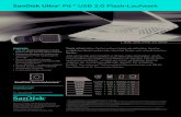 SanDisk Ultraآ® Fitâ„¢ USB 3.0 Flash-Laufwerkcdn- SanDiskآ® SecureAccessâ„¢ Software bietet Passwortschutz