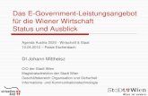 Das E-Government-Leistungsangebot fأ¼r die Wiener ... 02... Open Government Vorgehensmodell KDZ - Zentrum