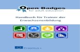 Handbuch fأ¼r Trainer der Erwachsenenbildung BADA Open Badges Das Projekt Open Badges for Adult Education