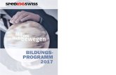 SPEDLOGSWISS Bildungsprogramm 2017 ... 8 SPEDLOGSWISS Bildungsprogramm 2017 (Kurse SPEDLOGSWISS, GeFaSuisse,
