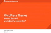 WordPress Themes - pixolin ... WordPress Meetup Bonn Bego Mario Garde @pixolin Neulich im WordPress