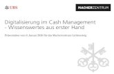 Digitalisierung im Cash Management - Wissenswertes aus ... ISO 20022 - Schweizer Zahlungsverkehr vereinfacht
