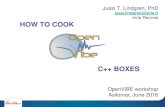 Inria Rennes HOW TO 2016-06-14آ  17 J. T. Lindgren / OpenViBE 17 J.T. Lindgren: OpenViBE C++ boxes OV