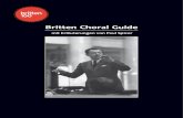 Britten Choral Guide - Britten zwar selbst die besten Ch£¶re bis an ihre Grenzen, schreibt jedoch im-mer