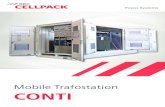 Mobile Trafostation CONTI - BBC Group Trafo 1 ST, max. 630 kVA CONTI A1-630 ¢â‚¬¢ Abmessung aussen L x