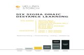 Helling und Storch Six Sigma Distance Learning SIX SIGMA EXECUTIVE GREEN BELT DISTANCE TRAINING 14 SIX
