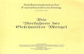 Sudetendeutsche Familienforschung Jahresheft 1991 Ootfabten bet Herausgeber Vereinigung Sudetendeutscher