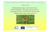Bestandssituation des Hochmoor- Perlmuttfalters (Boloria ... ¢  Trifolium pratense Rot-Klee m£¤£iger