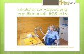 Inhalator zur Absaugung von Bienenluft BCS-IH16 1 Inhalator zur Absaugung von Bienenluft BCS-IH16 Pr£¤sentiert