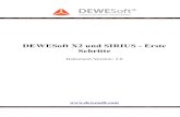 DEWESoft X2 und SIRIUS - Erste Schritte X2...¢  2020. 5. 20.¢  DEWESoft X2 und SIRIUS - Erste Schritte