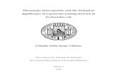 Phenotypic heterogeneity and the biological significance of a ... ... Vilhena, Eugen Kaganovitch, Alexander