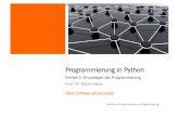 Programmierung in Python - GitHub Pages 2020. 10. 23.¢  Kombinierter Ansatz: Bytecode und Virtual Machines