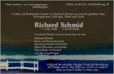 Schwiegervater,Schwager,OnkelundCousin Richard Schmid 2020. 5. 6.¢  InLiebeundDankbarkeitm£¼ssenwirAbschiednehmenvonunseremgeliebtenVater,