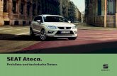 SEAT Ateca. 2019. 8. 5.¢  SEAT Ateca. Preisliste und technische Daten. Preisliste und technische Daten