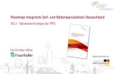 Roadmap Integrierte Zell- und Batterieproduktion Deutschland