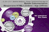 Mobile Documentation | TechCommToGo/App 2.0 | HTML5 responsive + App