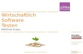 Wirtschaftlich Software testen - Electronics goes Medical 2012