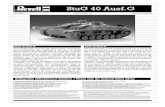 StuG 40 Ausf - Revell 2020. 8. 31.¢  StuG 40 Ausf.G 03132-0389 2003 BY REVELL AG. PRINTED IN GERMANY
