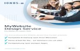 MyWebsite Design Service ... MyWebsite Design Service Ihre Website von unseren Profis. F£¼r eine professionelle