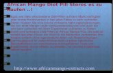 African Mango Diet Pills Shops
