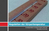Regulation der K¶rpertemperatur
