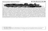 Betriebsanleitung Dampflok Reihe 178 - World of Trains ... 1 Betriebsanleitung Dampflok Reihe 178 1898