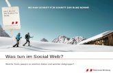 Was tun im Social Web?