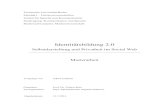 Ausarbeitung des Referats - TU 2.1 Web 2.0, Social Web und Social Media: Abgrenzungen und Definitionen