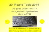 20. Round Table 2014 - REMA TIP TOP 2014. 5. 2.آ  Verأ¶ffentlichung Fachzeitschrift ASP 02/2012 . Hochgeschwindigkeitsreifen