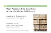 1 Open Access und die Zukunft des wissenschaftlichen ... Wissenschaftliches Publizieren: Preisentwicklung