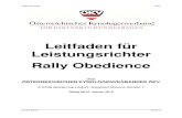 Richterleitfaden Rally Obedience â€“KV/Downloads...¢  Rally Obedience Leistungsrichter sollte es immer